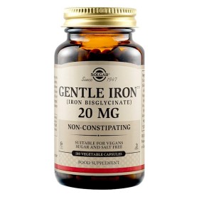 Solgar Gentle Iron 20mg Συμπλήρωμα Διατροφής Σιδήρου, 180veg.caps