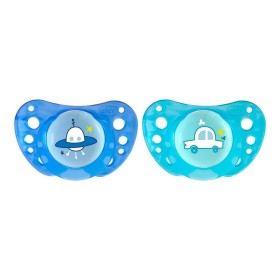 Chicco PhysioForma Air Ορθοδοντική Πιπίλα Σιελ Αυτοκίνητο & UFO 6-36m+, 2τμχ