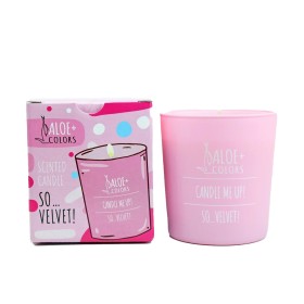 Aloe+ Colors So Velvet! Soy Candle Αρωματικό Χώρου σε Κερί με Άρωμα Πούδρας, 220gr