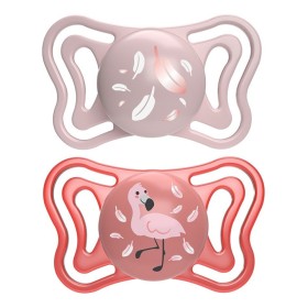 Chicco Physio Forma Light Πιπίλα Ροζ 6-16m, 2τμχ