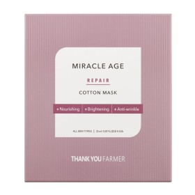 Thank You Farmer Miracle Age Repair Cotton Mask Υφασμάτινη Μάσκα Προσώπου Αντιγήρανσης & Θρέψης, 25ml
