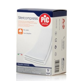 Pic Solution Stericompress Αποστειρωμένες Γάζες 36x40cm, 12τμχ
