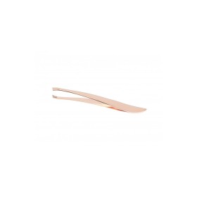 Ro-Ro Accessories Τσιμπιδάκι Φρυδιών Λοξό, Ροζ-Χρυσό, 1τμχ