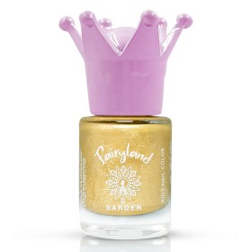 Garden Fairyland Παιδικό Βερνίκι Νυχιών Kids Nail Polish Glitter Gold Jiny 4, 7.5ml