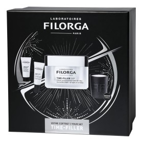 Filorga Promo XMAS Time-Filler 5XP Face Cream Αντιρυτιδική Κρέμα Προσώπου, 50ml & Δώρο Time-Filler Intensive Αντιρυτιδικό Serum 7ml & Time-Filler Eyes 5XP Correction Eye Cream Αντιρυτιδική Κρέμα Ματιών 4ml & Αρωματικό Κερί, 1σετ