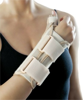 Anatomic Help 0516 Νάρθηκας Καρπού & Αντίχειρα Air Mesh Δεξιός Χρώμα Μπεζ, 1τμχ