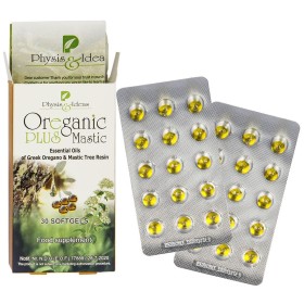 Physis & Ideas Oreganic Plus Mastic, 30 μαλακές κάψουλες