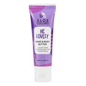 Aloe Colors Be Lovely Body Butter Πλούσια Ενυδάτωση με Άρωμα Καραμέλα & Πικραμύγδαλο, 50ml