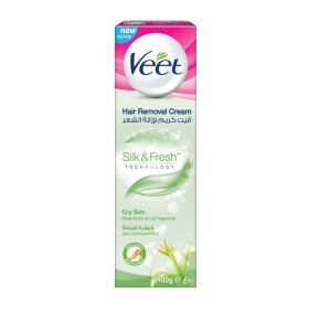 Veet Αποτριχωτική Κρέμα Για Ξηρό Δέρμα, 100ml