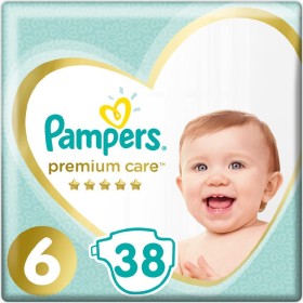 Pampers Premium Care Jumbo Box Νo 6 (13+kg), 38τμχ