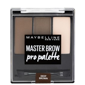 Maybelline Master Brow Pro Palette Παλέτα Φρυδιών Deep Brown, 1τμχ