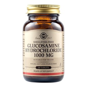 Solgar Glucosamine 1000mg Συμπλήρωμα Διατροφής Υδροχλωρικής Γλουκοζαμίνης για την Καλή Υγεία των Αρθρώσεων Ιδανικό για Οστεοαρθρίτιδα, 60tabs