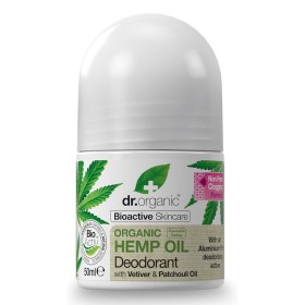 Dr. Organic Αποσμητικό σε Mορφή roll-on Bιολογικού Eλαίου Kάνναβης, 50ml