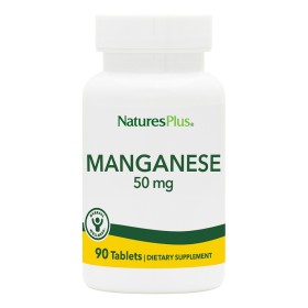 Natures Plus Manganese 50mg Συμπλήρωμα Διατροφής με Μαγγάνιο, 90tabs 