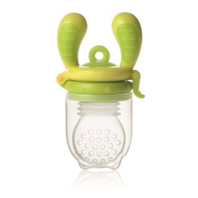 Kidsme Πιπίλα φαγητού σιλικόνης Lime - Large 6+ Μηνών - KID-0001, 1τμχ