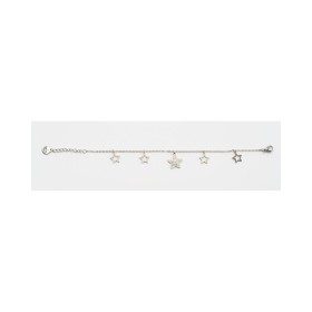 Borghetti Pharma Stainless Steel Βραχιόλι με Αστεράκια σε Ασημί Χρώμα 0925, 1τμχ