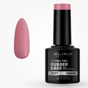Elixir Semigel Ημιμόνιμο Βερνίκι Νυχιών Caramel 1337, 8ml 