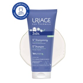 Uriage Bebe Bain 1st Shampoo Εξαιρετικά Απαλό Σαμπουάν Χωρίς Σαπούνι, 200ml