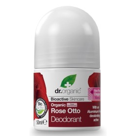 Dr. Organic Αποσμητικό σε μορφή roll-on με Βιολογικό Έλαιο Τριαντάφυλλου, 50ml