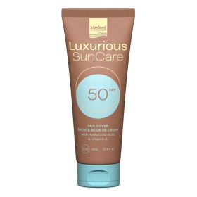 Intermed Luxurious Silk Cover BB Cream Bronze Beige SPF50 Υψηλή Αντηλιακή Προστασία Προσώπου με Ήπια Καλυπτικότητα, 75ml
