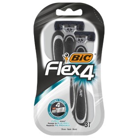 BIC ΞΥΡΑΦΑΚΙΑ FLEX 4 (3τεμ.) (NANO TECH COMFORT)
