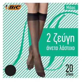 BIC ΚΑΛΤΣΑΚΙ MIBAS 20DEN ONE SIZE - (ΓΡΑΦΙΤΗΣ)