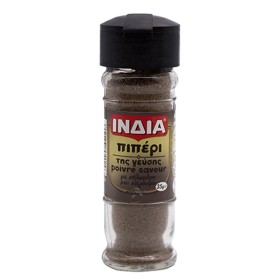 ΙΝΔΙΑ ΠΙΠΕΡΙ ΤΗΣ ΓΕΥΣΗΣ 35gr. - (ΓΥΑΛΙΝΟ ΒΑΖΟ)