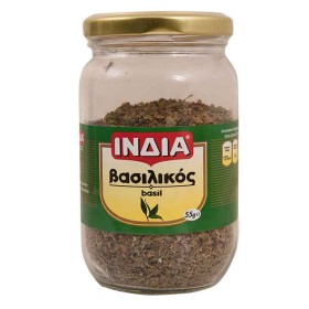 ΙΝΔΙΑ ΒΑΣΙΛΙΚΟΣ 55gr. - (ΓΥΑΛΙΝΟ ΒΑΖΟ)