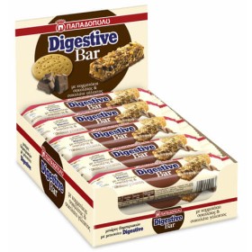 ΠΑΠΑΔΟΠΟΥΛΟΥ DIGESTIVE BARS (10x28gr.) - (ΣΟΚΟΛΑΤΑ)