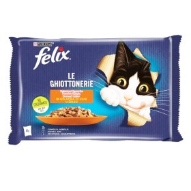 FELIX ΓΑΤΟΤΡΟΦΗ ΣΕ ΖΕΛΕ (4x85gr) - (ΚΟΥΝΕΛΙ/ΑΡΝΙ)