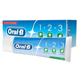 ORAL-B 1-2-3 FRESH PROTECT 100ml - (COOL MINT) (ΟΔΟΝΤΟΚΡΕΜΑ)