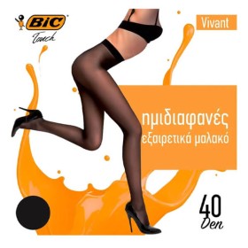BIC ΚΑΛΣΟΝ VIVANT 40DEN (XLARGE) - (ΜΑΥΡΟ)