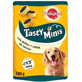 PEDIGREE TASTY MINIS 140gr - (ΜΟΣΧΑΡΙ & ΤΥΡΙ)