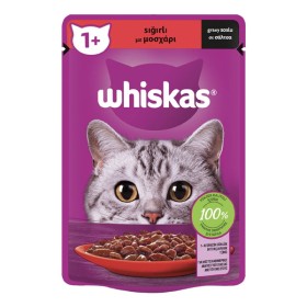 WHISKAS ΓΑΤΟΤΡΟΦΗ PURE DELIGHT 85gr. - (ΜΟΣΧΑΡΙ ΣΕ ΣΑΛΤΣΑ)