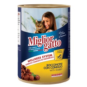 MIGLIOR ΓΑΤΟΤΡΟΦΗ ΚΟΝΣΕΡΒΑ 405gr - (ΚΟΥΝΕΛΙ)