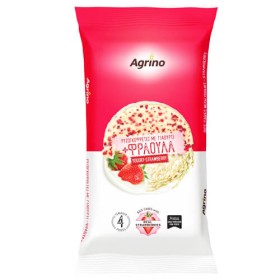 AGRINO ΡΥΖΟΓΚΟΦΡΕΤΕΣ ΜΕ ΕΠΙΚΑΛΥΨΗ 64gr - (ΓΙΑΟΥΡΤΙ & ΦΡΑΟΥΛΑ)