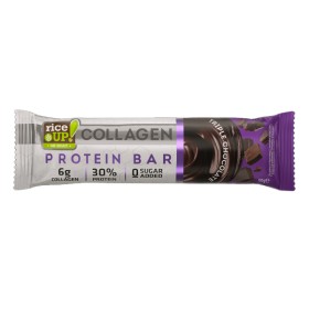 RICE UP ΜΠΑΡΑ ΠΡΩΤΕΙΝΗΣ ΜΕ ΚΟΛΛΑΓΟΝΟ 50gr. - (ΤΡΙΠΛΗ ΣΟΚΟΛΑΤΑ)