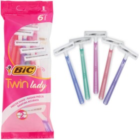BIC ΞΥΡΑΦΑΚΙΑ TWIN LADY  (6τεμ.)