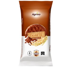 AGRINO ΡΥΖΟΓΚΟΦΡΕΤΕΣ ΜΕ ΕΠΙΚΑΛΥΨΗ 60gr - (ΣΟΚΟΛΑΤΑ ΓΑΛΑΚΤΟΣ)