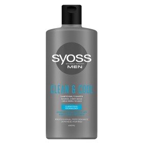 SYOSS SHAMPOO 440ml - (MEN CLEAN & COOL)