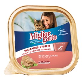 MIGLIOR ΓΑΤΟΤΡΟΦΗ PATE 100gr - (ΣΟΛΟΜΟ)