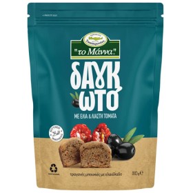 ΤΟ ΜΑΝΝΑ ΔΑΓΚΩΤΟ ΤΡΑΓΑΝΕΣ ΜΠΟΥΚΙΕΣ 110gr. - (ΕΛΙΑ & ΛΙΑΣΤΗ ΤΟΜΑΤΑ)