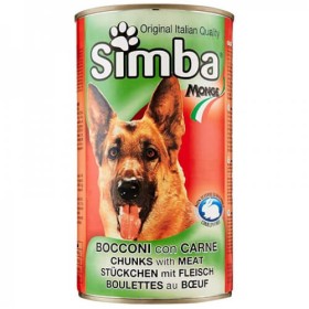 SIMBA ΣΚΥΛΟΤΡΟΦΗ ΚΟΝΣΕΡΒΑ 1230gr - (ΚΥΝΗΓΙ-WILD GAME)
