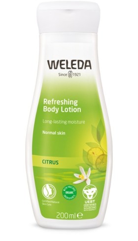 Weleda Citrus Hydrating Body Lotion, Γαλάκτωμα Ενυδάτωσης Σώματος, 200ml