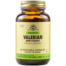 Solgar Valerian Root Συμπλήρωμα Διατροφής Βαλεριάνας, 60 tbs