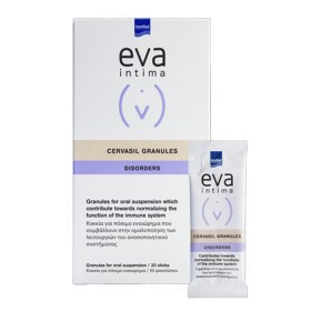 Eva Intima Cervasil Granules Συμπλήρωμα Διατροφής σε Κοκκία για Πόσιμο Εναιώρημα με Ανοσοτροποποιητική Δράση, 30 sticks