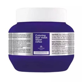 Kallos Coloring Hair Mask Silver Reflex-Μάσκα μαλλιών κατά της κιτρινίλας, 275ml