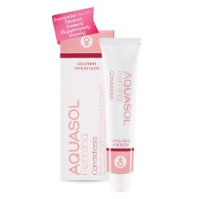 Aquasol Femina Candidiasis Κρέμα - Γέλη για την Αντιμετώπιση της Μυκητιασικής Κολπίτιδας, 30ml