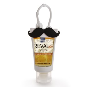 Intermed Reval Plus Antiseptic Hand Gel Lemon Μουστάκι, 30ml