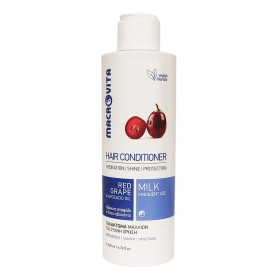 Macrovita Hair Conditioner Γαλάκτωμα Μαλλιών με Κόκκινο Σταφύλι & Αβοκάντο για Ενυδάτωση, Λάμψη & Προστασία, 200ml